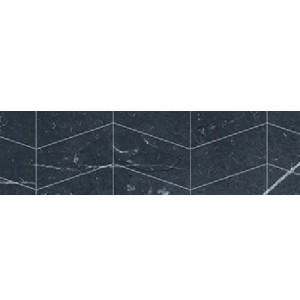 Gayafores Brick Velvet Geo Negro 11x33,15 płytka cegiełka