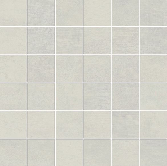 Mozaika ścienna podłogowa biały kostki Gardenia Orchidea Mood MosaicoT36 Salt 33,3 × 33,3 93420