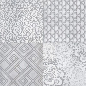 Gayafores Pandora Blanco 33,15x33,15 płytka patchwork