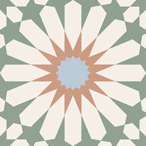 Gayafores Taco Soleil Mint 16,5x16,5 płytka patchwork