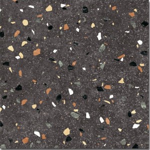 Keros Galaxy Negro 60x60 płytki gresowe imitujące lastryko