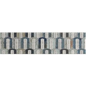 Mainzu Bellagio Arcu Blu 10x30 płytki dekoracyjne cegiełki