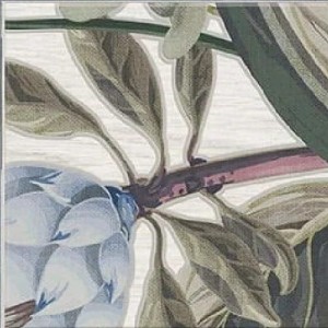 Mainzu Bottega Decor Blue Leaves 20x20 płytki dekoracyjne gresowe