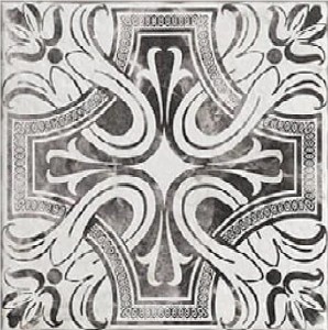 Mainzu Palazzo Spada Bianco 20x20 płytki dekoracyjne gresowe