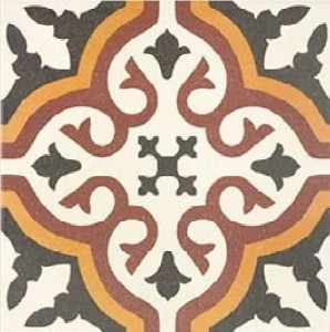 Mainzu Victorian Centro Gotic 20x20 płytki dekoracyjne gresowe