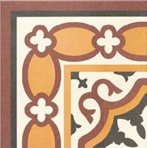 Mainzu Victorian Esquina Gotic 20x20 płytki dekoracyjne gresowe