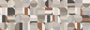 Marazzi Cementum Wall Decoro Urban Caldo Touch 40x120 MMDT płytka ścienna patchworkowa