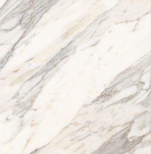 Marazzi Fabula Calacatta 60x60 MN46 płytka imitująca marmur w białym kolorze z szarymi żyłami