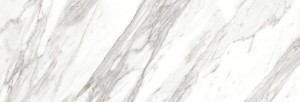 Marazzi Fabula Wall Calacatta 33x100 MN30 biała płytka ścienna imitująca marmur z szarymi żyłkami