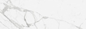 Marazzi Fabula Wall Statuario 33x100 MN36 biała płytka ścienna imitująca marmur z szarymi żyłkami