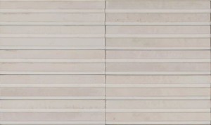 Marazzi Lume Bone Lux Struttura 3D Rake MP9M 6x24 strukturalna ścienna płytka cegiełka
