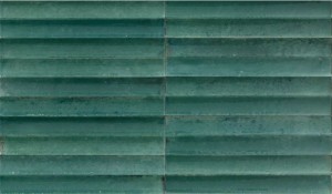 Marazzi Lume Emerald Lux Struttura 3D Swing MP9A 6x24 strukturalna ścienna płytka cegiełka