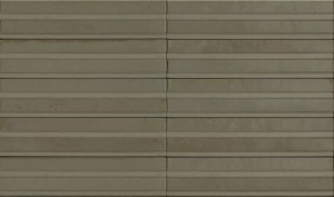 Marazzi Lume Greige Lux Struttura 3D Rake MP9J 6x24 strukturalna ścienna płytka cegiełka