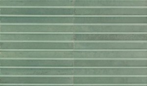 Marazzi Lume Turquoise Lux Struttura 3D Rake MP9C 6x24 strukturalna ścienna płytka cegiełka