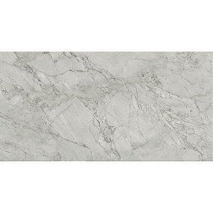 Marca Corona Scultorea Foam Grey Polished Rett 60x120 płytka gresowa imitująca kamień