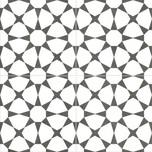 Pamesa Vintage Black 45x45 płytki podłogowe patchworkowe