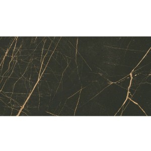 Paradyż Ceramika Fancy Black Połysk 30x60 płytki marmurowe gresowe