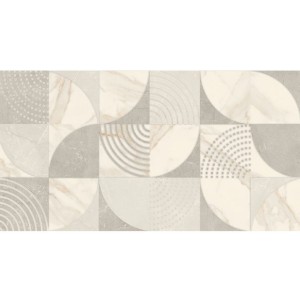 Paradyż Ceramika Hope Grey Dekor Połysk 30x60 płytki ścienne