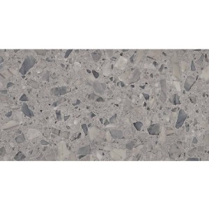 Paradyż Ceramika Terazzo Grey Mat 59,8x119,8 płytki lastryko gresowe