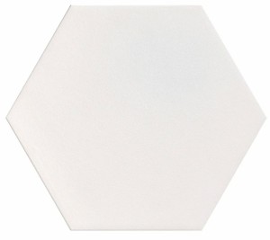 Realonda Argos White 56x48 płytki gresowe heksagonalne