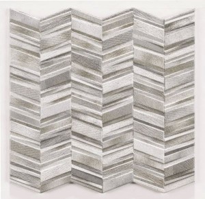 Realonda Chevron Grey 44x44 płytka ścienna