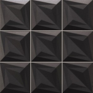 Realonda Delta Negro 33x33 płytki ścienne