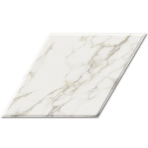 Realonda Diamond Statuario Bevel 70x40 płytki gresowe w kształcie rombu