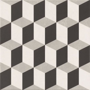 Realonda Hanoi Cube Grey 33x33 płytki patchworkowe gresowe