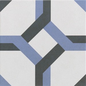 Realonda Nantes Blue 33x33 płytka gresowa patchwork