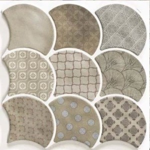 Realonda Scale Boho Taupe 30,7x30,7 płytki patchworkowe gresowe
