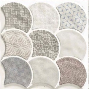 Realonda Scale Boho White 30,7x30,7 płytki patchworkowe gresowe