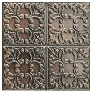 Realonda Tin Tile Copper 44x44 płytki ścienne