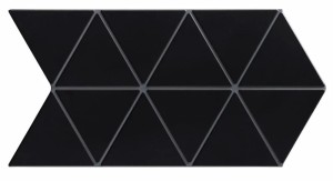 Realonda Triangle Black 28x48,5 płytki gresowe
