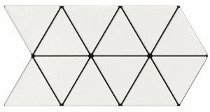Realonda Triangle Snow 28x48,5 płytki gresowe