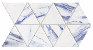 Realonda Triangle Thassos Blue 28x48,5 płytki marmurowe gresowe