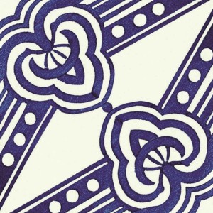 Savoia Vetri Decoro Rosebery Lucido 22x22 płytka gresowa patchworkowa