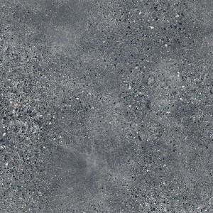 Tubądzin Terrazzo Graphite Mat 59,8x59,8 płytki kamienne gresowe