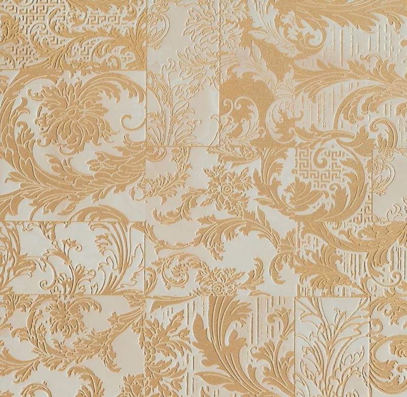 Płytki podłogowe marmurowe beżowy onix patchwork Versace Ceramics Marble Mod.Patch.Beige 58,5x58,5 91613