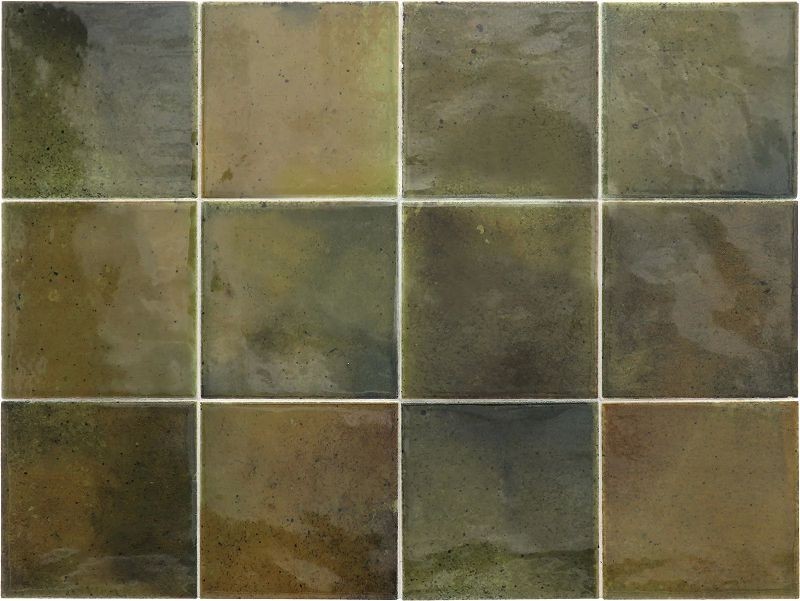 Equipe Hanoi Wild Olive 10x10 płytki cegiełki rustykalne 127711