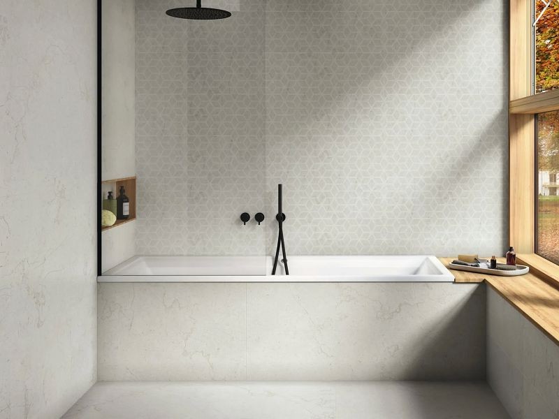 APE Limestone Grey 25x75 płytki ścienne 111935
