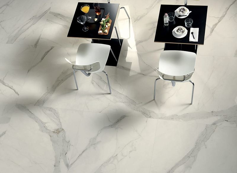Cercom To Be Marble Statuario Lux 50x100 płytki gresowe imitujące marmur 120534
