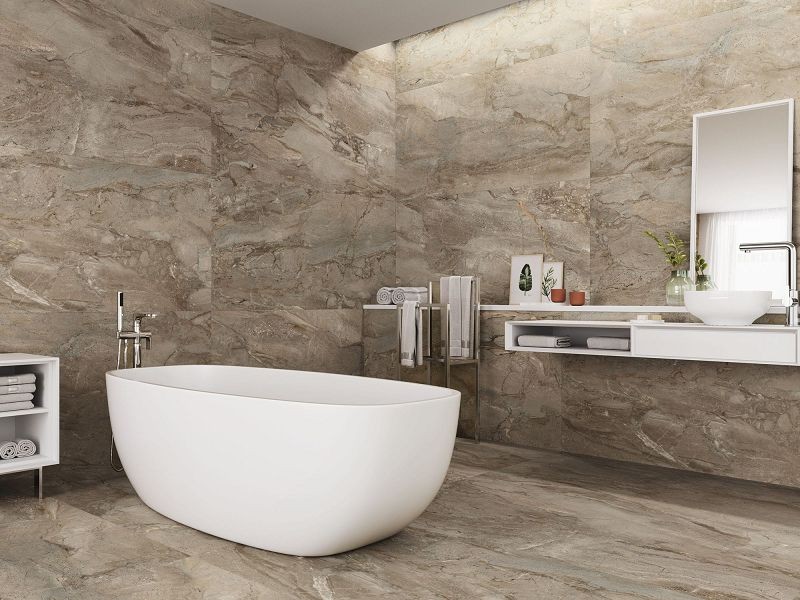 Baldocer Pienza Miele Pulido 80x80 płytki betonowe gresowe 117073