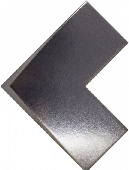 Płytki dekoracyjne antracyte Wow Boho Elle Steel 20x20 101174