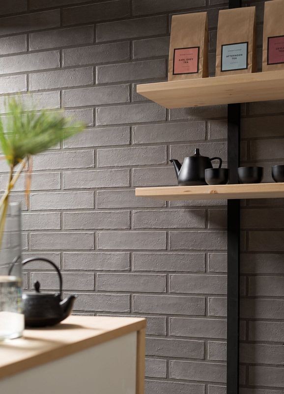 Marca Corona Chalk Grey 7,5x30 E631 płytki cegiełki 143049