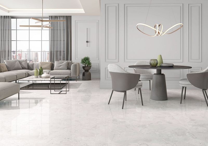 ITT Acadia White Polished Rect. 75x75 płytki marmurowe gresowe 134566