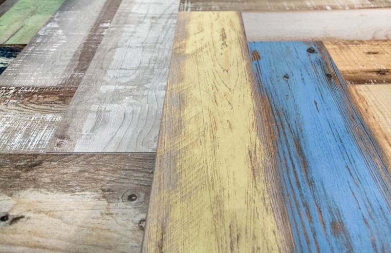 Płytki drewnopodobne beżowe Aparici Chalkwood Brown 24,75x99,55 66414