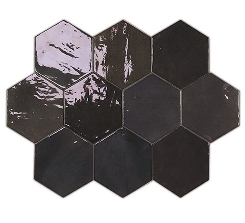 WOW Zellige Hexa Graphite 10,8x12,4 płytka heksagonalna 156354