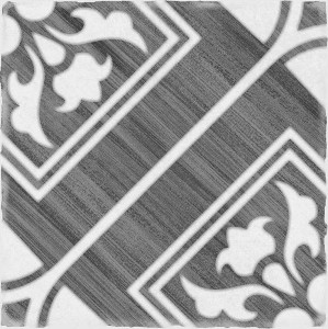 Estudio Andratx Telmo Charcoal 15x15 płytka podłogowa patchwork