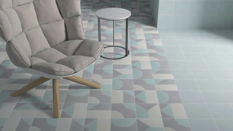 PŁYTKI PATCHWORKOWE WOW Cement Play Decor WARM 18,5x18,5 tr 10951