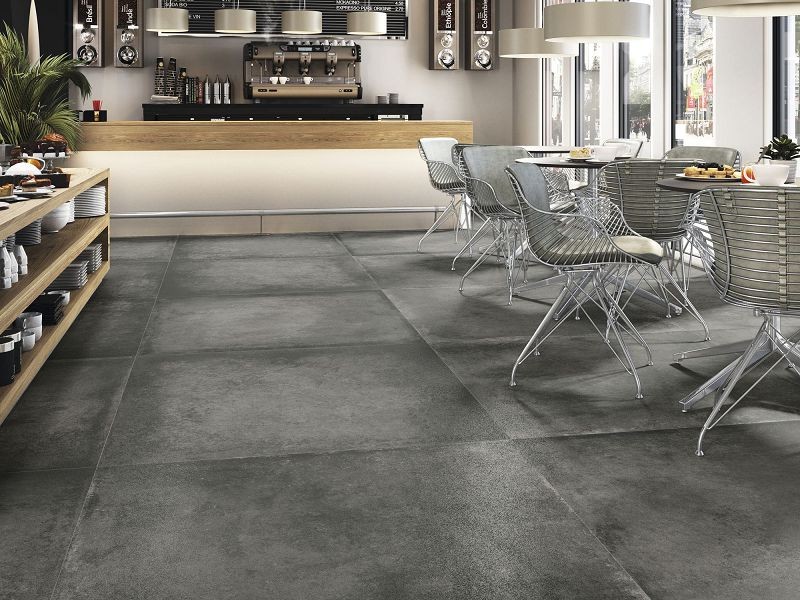 Baldocer Grafton Anthracite Lapado 80x80 płytki betonowe gresowe 116139